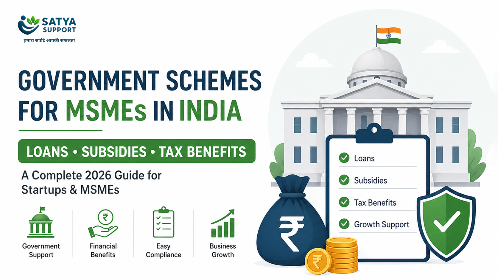 What Government Schemes Are Available for MSMEs in India 2026?