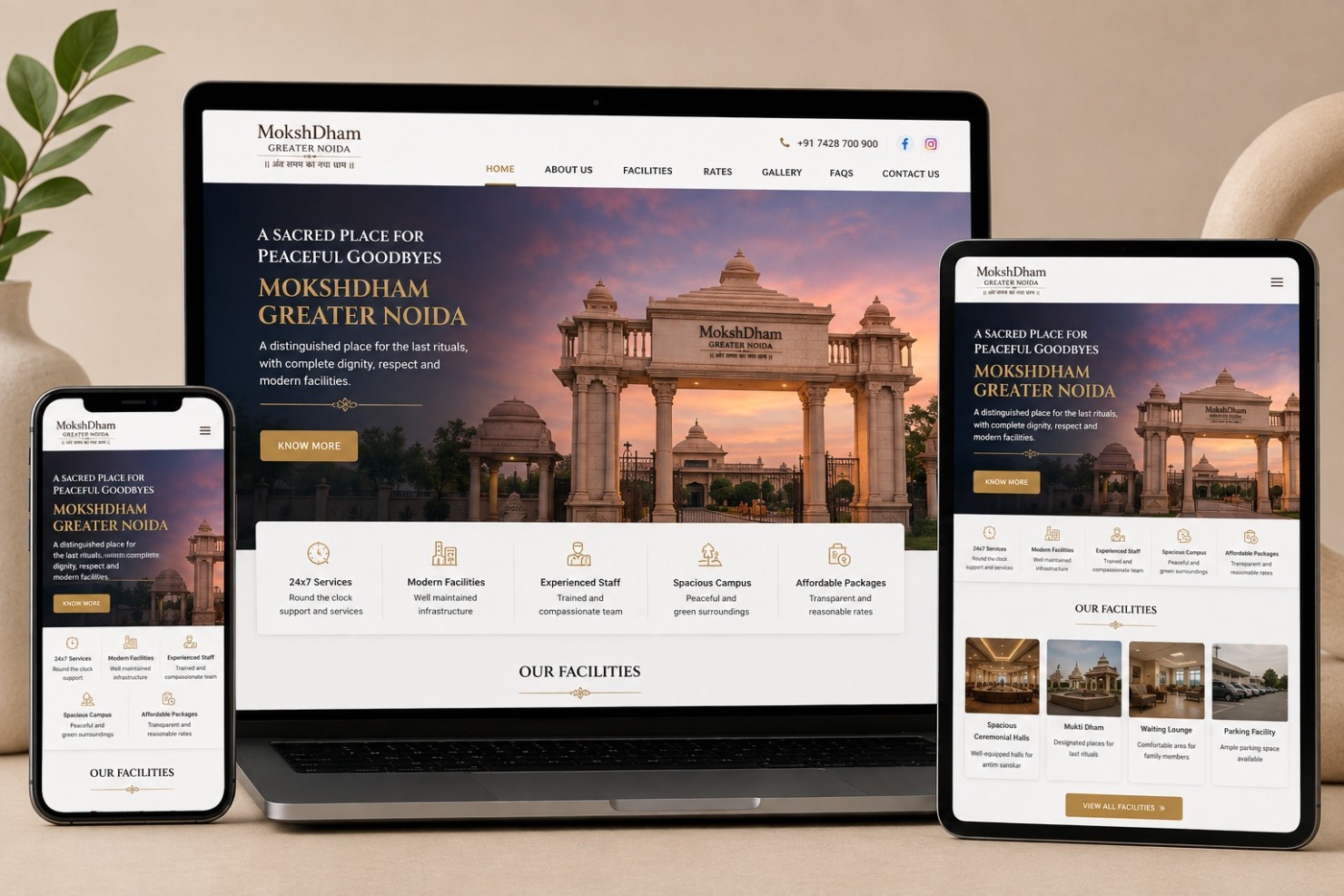 Moksh Dham Greater Noida Showcase